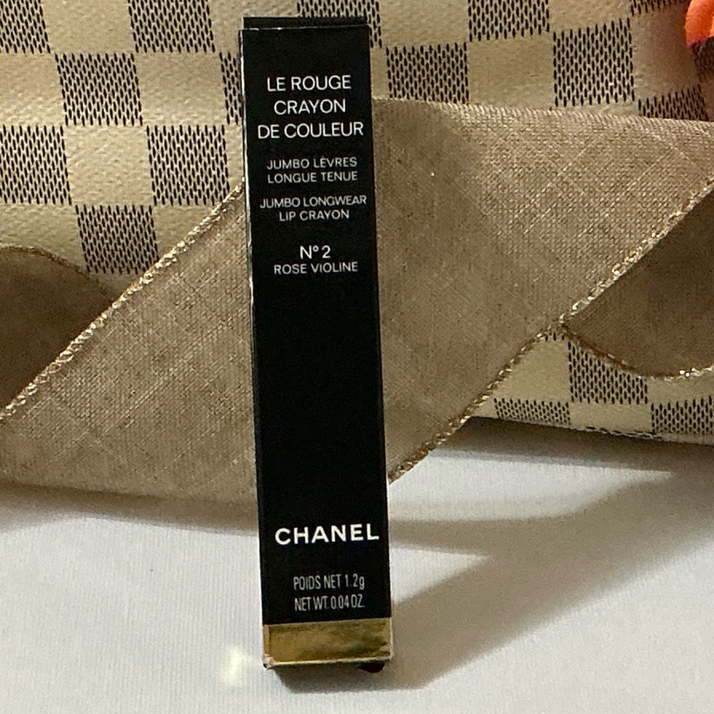 CHANEL No 2 Rose Violine jumbo longwear lip crayon• NIB